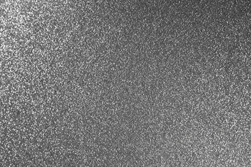 Detailed texture of glittering silver dust surface for christmas