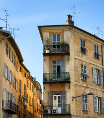 Old town in Nice, France