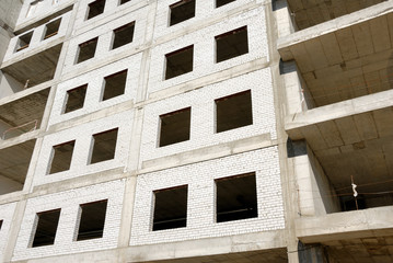 Construction of office building