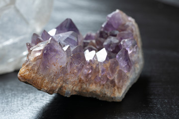 Violette Amethystdruse