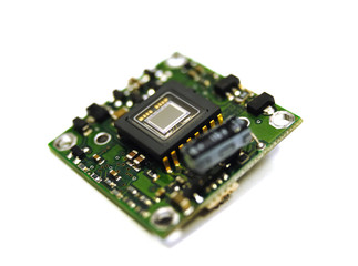 Electronic collection - Video sensor control of the digital minichamber