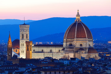 Fototapeta na wymiar Florence Duomo S. Maria in Fiore