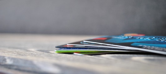 Karty bankowe - obrazy, fototapety, plakaty
