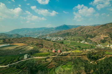 Naklejka premium Mountain in Yunnan