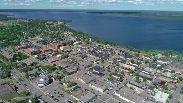 Bemidji is a Town in Central Minnesota on the Shores of a Lake with the same Name