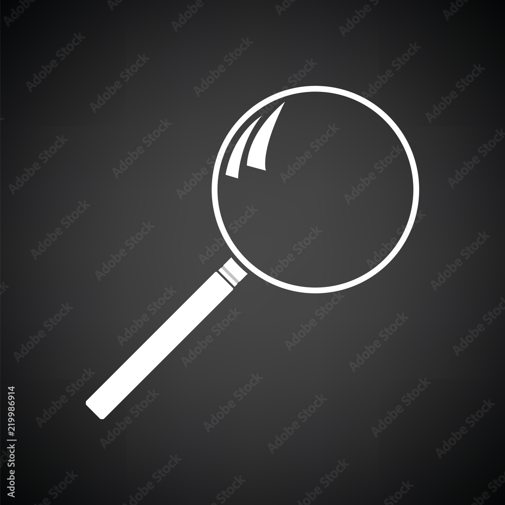 Poster loupe icon