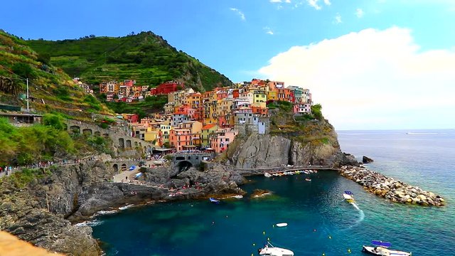 Village de Riomaggiore Italie Cinque Terre