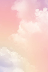 Fototapeta na wymiar abstract cloud pastel background