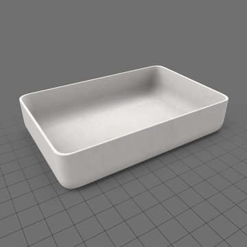 Oven serving dish