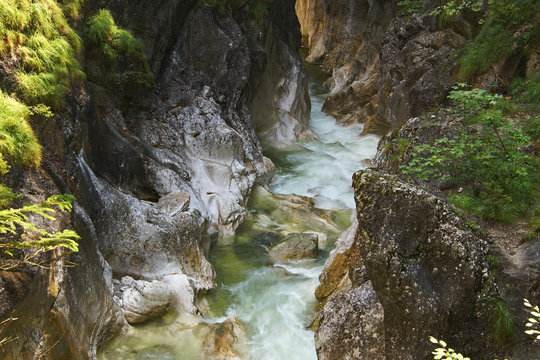 Naturschauspiel Kaiserklamm in Tirol