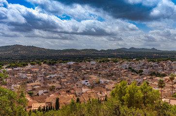 Fototapeta na wymiar Arta, Mallorca, Spanien, Panorama