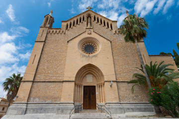 Fototapeta na wymiar Kirche in Arta, Mallorca, Spanien