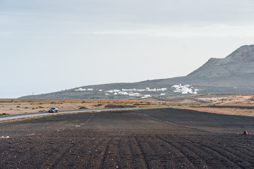 Countryside of Lanzarote, Spain