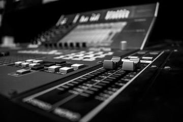 Digital Audio Master Faders