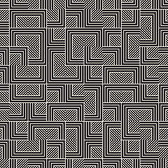 Vector seamless pattern. Modern stylish abstract texture. Repeating geometric tiles