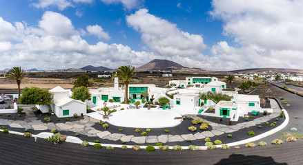 Landscape of'Monumento al Campesino' monument of Lanzarote, Spain