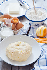 Raw Brioche Dough with Vanilla and Orange zest