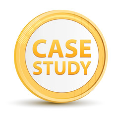 Case Study gold round button