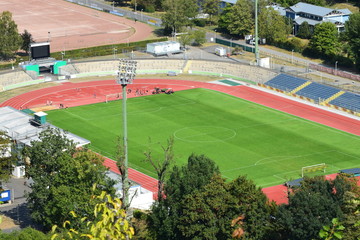Koblenz-Oberwerth mit Stadion 08/2018 © Markus Volk