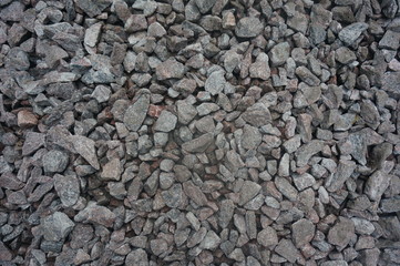gray gravel pathway