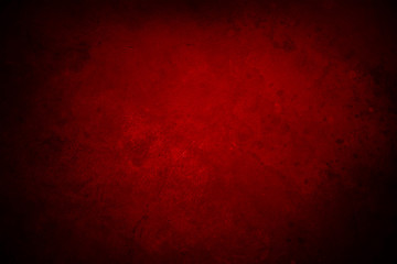 Red concrete wall texture background