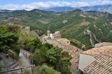 Fototapeta na wymiar Castello di Roccascalegna - Chieti - Abruzzo - Italia