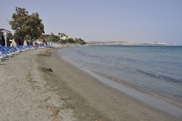  The beautiful Governor's Beach Limassol in Cyprus