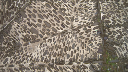 Pavement stones pebbles bricked textured