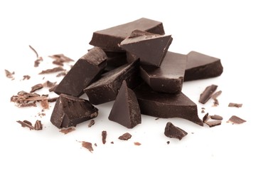Dark Chocolate Blocks and Pieces