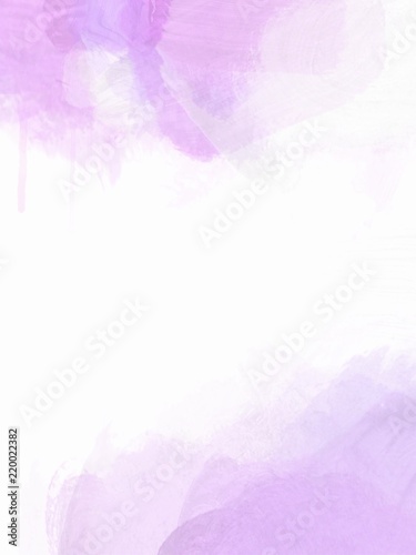 Abstract Colorful Watercolor For Background Digital Art