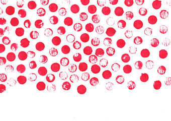 red circles watercolor background. Watercolor textures abstract hand painted circles