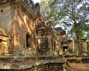 Built between roughly A.D. 1113 and 1150, and encompassing an area of about 500 acres (200 hectares), Angkor Wat is one of the largest religious monuments ever constructed. Its name means temple city