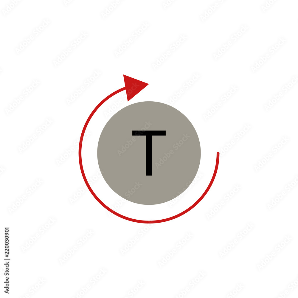 Poster loop refresh icon. element of text editor sign icon. premium quality graphic design icon. signs and 