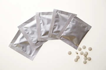 Fototapeta premium white pills 