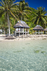 Samoan beach huts © Martin