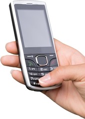 Holding a keyboard based smart phone