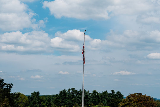 A day at Valley Forge National Historic Park located in Valley Forge, Pennsylvania, USA
