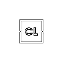 Initial Letter CL Logo Template Design