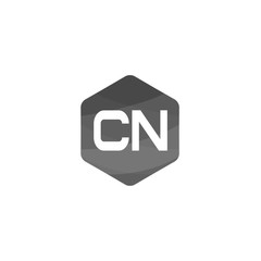 Initial Letter CN Logo Template Design