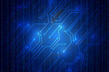 Abstract electrical circuit board background.