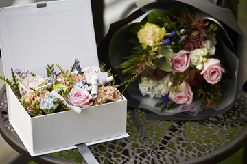 Gift flower box