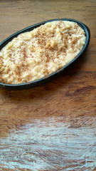 Sweet made with rice, also called sweet rice