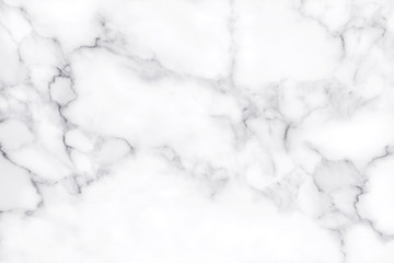 Naklejka premium White marble texture and background for design pattern artwork.