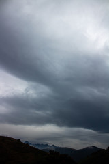 Nuvens na serra carioca