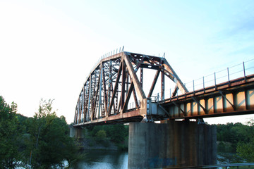 Old railroad bridge