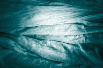 Fabric for indigo dyeing , background texture , Effect recolor tonr