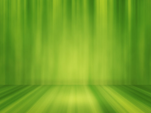 Green Empty Room Background.