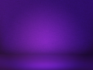 Dark Violet Empty Room Background.
