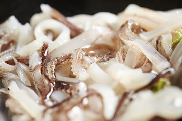 squid sashimi
