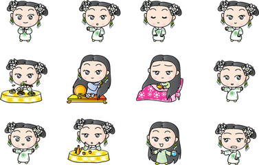 beauty sleep eat happy cry set